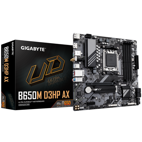 Gigabyte B650M D3HP AX WIFI AM5 Micro-ATX Motherboard