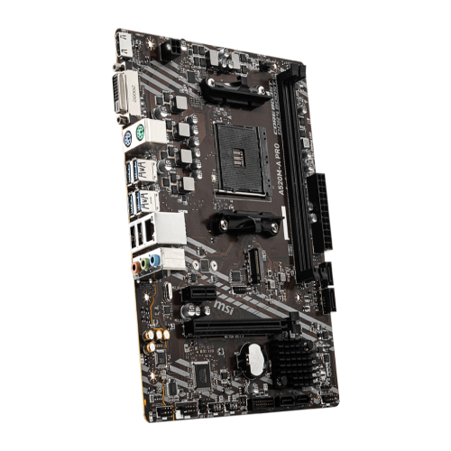 MSI A520m-A Pro AMD Am4 Ddr4 Micro-ATX PCB Gaming Motherboard