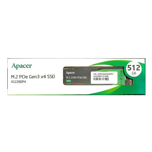 APACER AP512GAS2280P4-1 NVME 512GB GEN 3