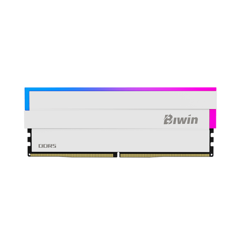 Biwin DW100 RGB 32GB (2x16GB) DDR5 6000MHz CL30 Blanca (white)