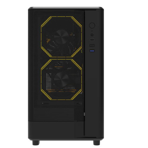 Dark Flash DB330M Mesh M-ATX PC Case Black