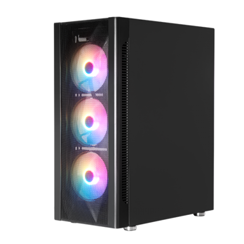 GALAX REVOLUTION 06 AS BLACK WITH 4PCS STATIC RGB FAN ATX CASE