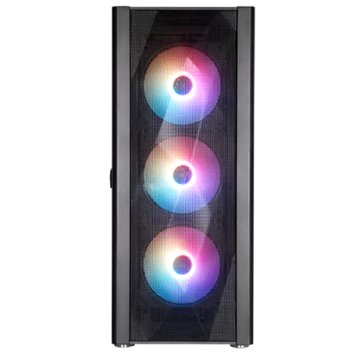 GALAX REVOLUTION 06 AS BLACK WITH 4PCS STATIC RGB FAN ATX CASE