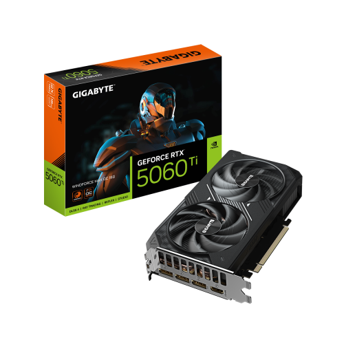 Gigabyte GeForce RTX 5060 Ti Windforce Max OC 16GB GDDR7 Graphics Card