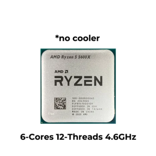 Amd Ryzen 5 5600X AMD Ryzen 5 5600X 6-Core 12-Thread AM4 3.7GHz Gaming Processor MPK